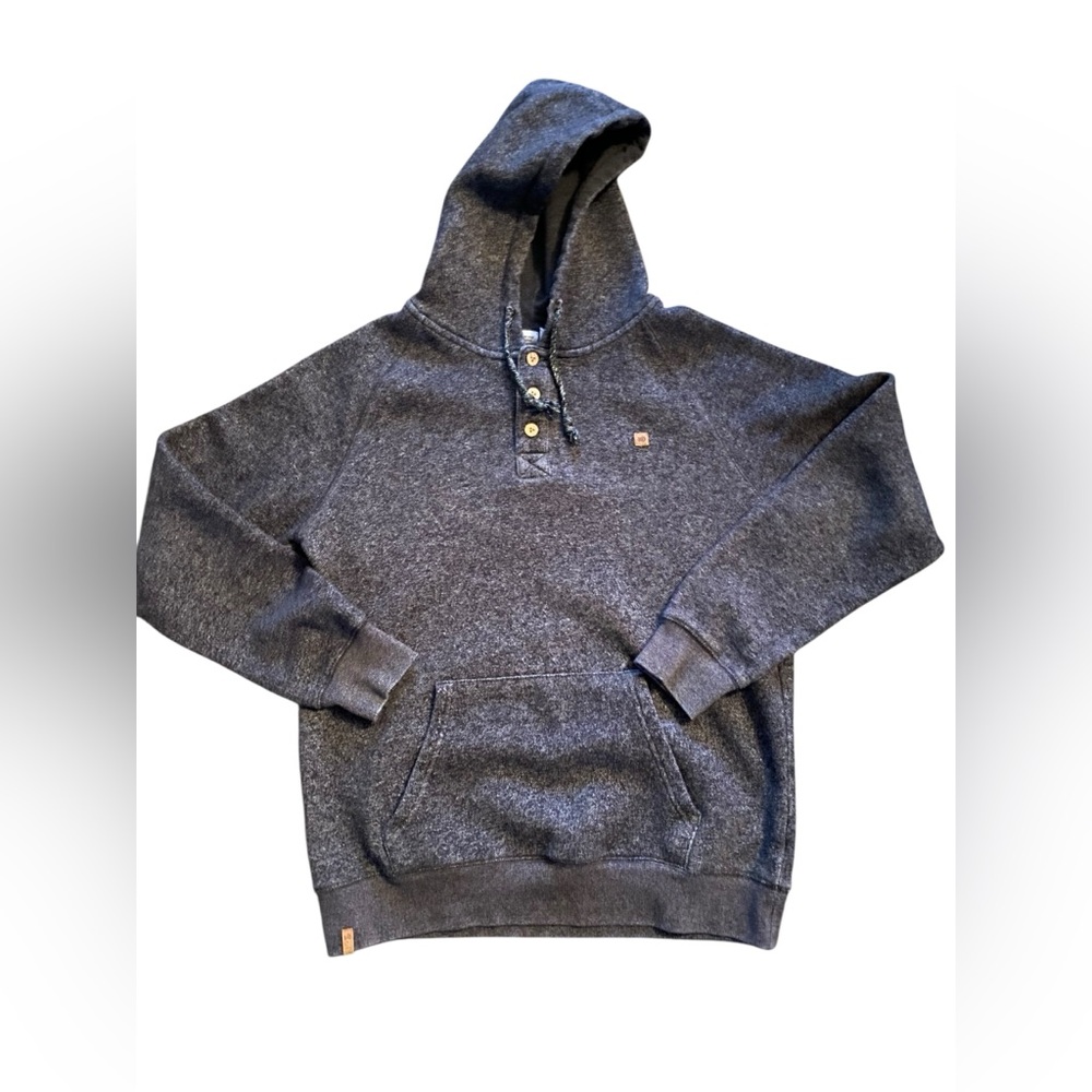 Tentree Hoodie M heathered black